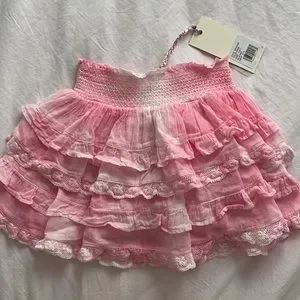 Jupe Fille Rose/rouge Taille 4/5 - NWT (New With Tags) - Marque Non Précisée - Neuf Avec étiquettes